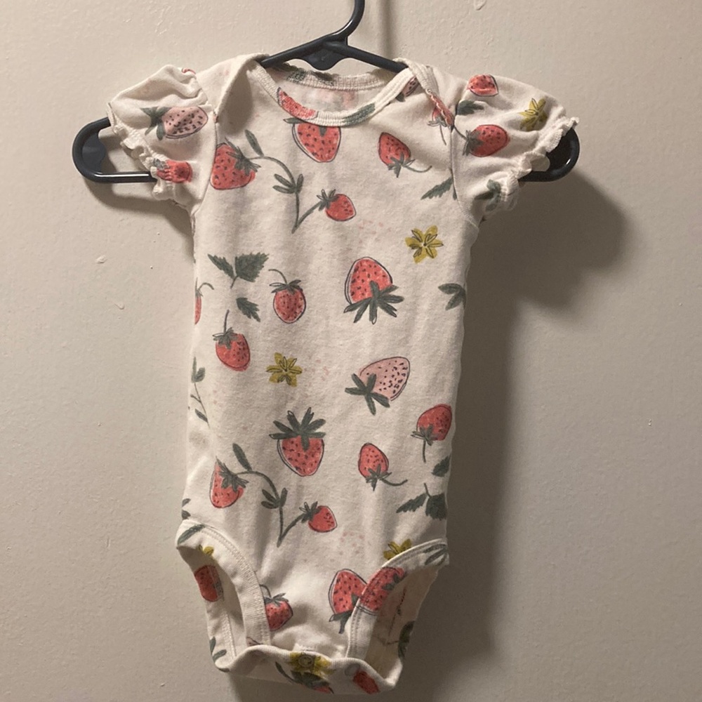 Carter’s Strawberry Onesie